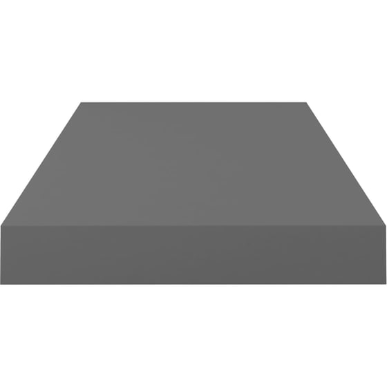 Ράφι Τοίχου VidaXL από MDF 50x23x3.8 cm - Γκρι image 3