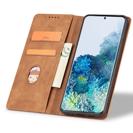 Θήκη Πορτοφόλι Xiaomi Redmi 12C - Bodycell - Καφέ image 1