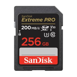 Sandisk Extreme Pro SDXC 256GB Class 10 U3 V30 UHS-I