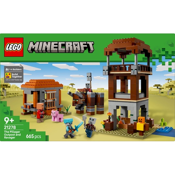 LEGO® Minecraft® The Pillager Outpost and Ravager (21278) image 3