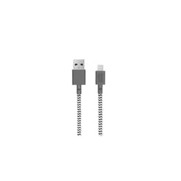 Καλώδιο δεδομένων Native Union Usb to Lightning 1.2m - Ζεβρέ