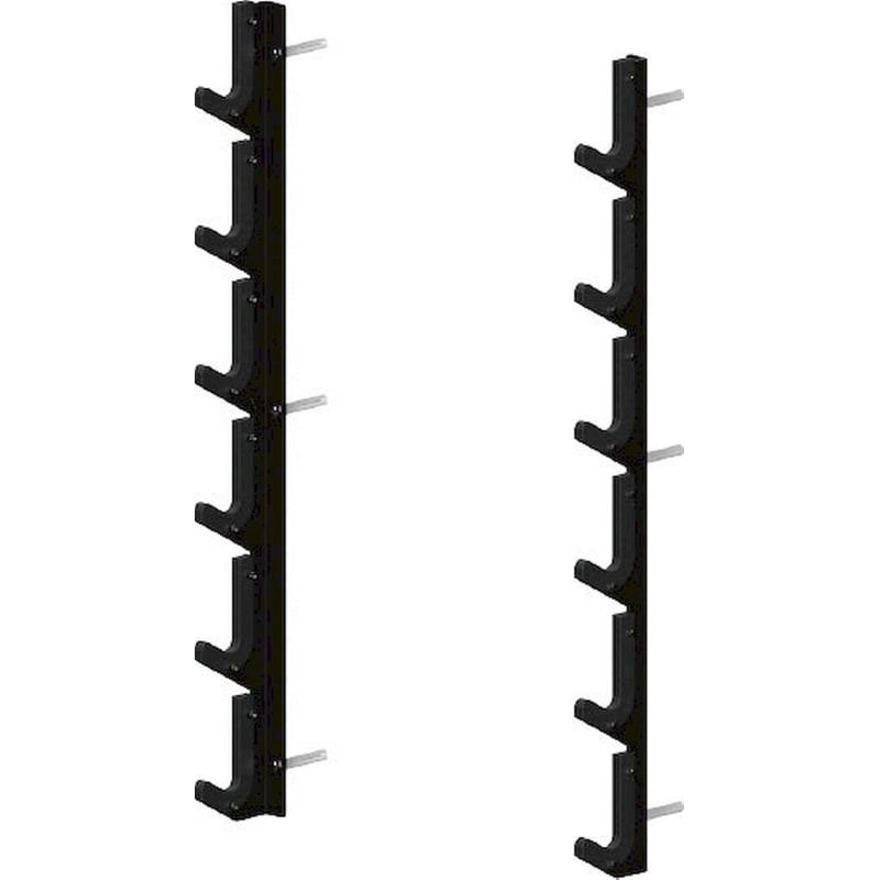 AMILA Βάση για 6 Μπάρες Βαρών Amila 43933 Επιτοίχια 14.5x106cm
