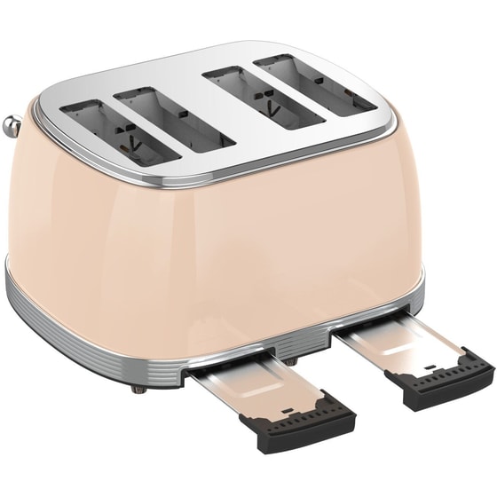 SOGO TOS-SS-5475 4 Θέσεων 1500W Μπεζ Φρυγανιέρα image 3