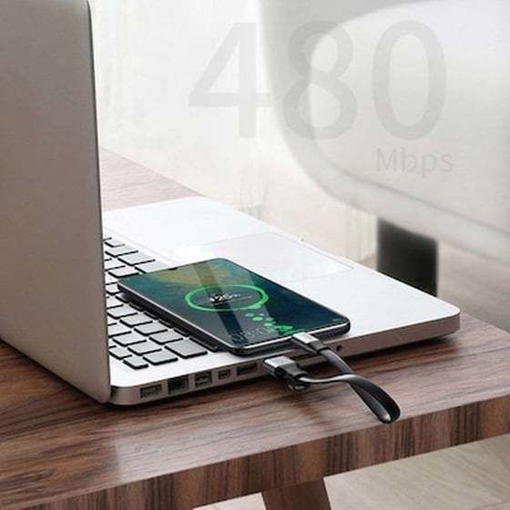 Καλώδιο Baseus USB-C Male σε USB-A Male - 0.23m image 1