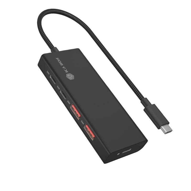 Icy Box IB-HUB1436-CPD USB Hub 4-Port USB 3.2 συμβατό με Type-C
