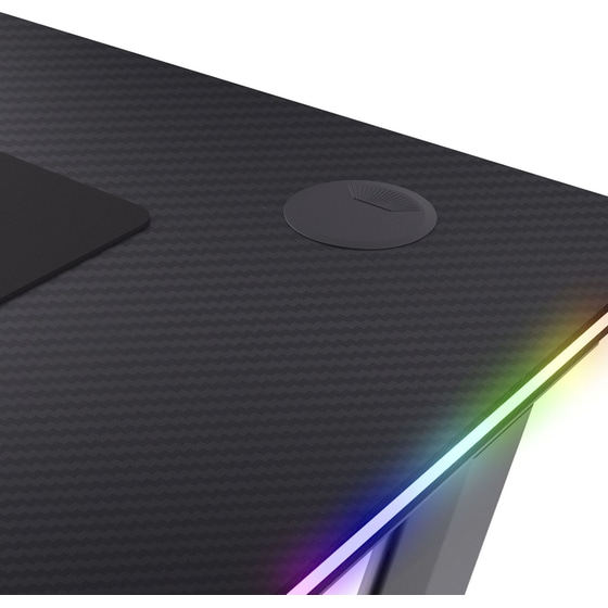 Γραφείο Gaming Trust GXT 710 Luminus Pro RGB 120x60x74cm image 5