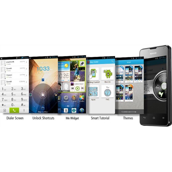 Smartphone Huawei Ascend Y300 4GB Μαύρο image 5