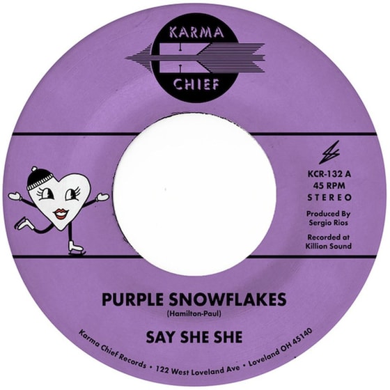 Purple Snowflakes / This Wintertime (LP 7") image 0