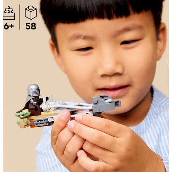 LEGO® Star Wars™ Μηχανή Υψηλής Ταχύτητας Speeder Bike™ του Mandalorian & του Grogu (75436) image 1