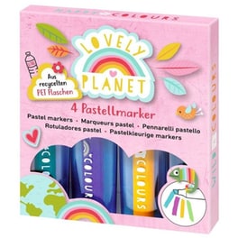 Μαρκαδόροι Υπογράμμισης Moses Pastel Lovely Planet
