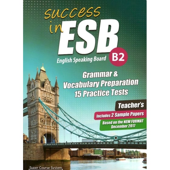 Success in ESB B2, 15 Practice Tests + 2 Sample Papers Teacher's Book image 0