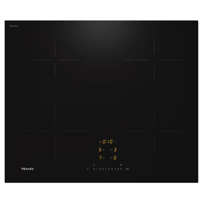 MIELE MIELE KM7361FL 62.6 cm Μαύρο Εστία Επαγωγική Αυτόνομη