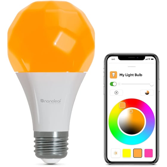 Έξυπνες Λάμπες LED Nanoleaf E27 3 Τμχ - RGBW image 1