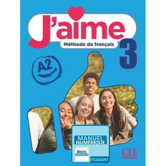 J'aime 3 - Niveau A2 - Version numérique élève image 0