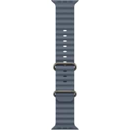 Λουράκι Apple Ocean Band για Apple Watch 49mm - Anchor Blue with Black Titanium Finish