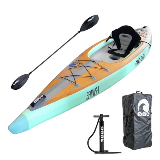 Καγιάκ Φουσκωτό Μονοθέσιο Θαλάσσσης SCK Aeolus 1 366cm - Πολύχρωμο image 2
