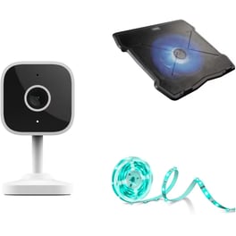 Bundle IP Camera NOD 15.6" Stormcloud - Μαύρο + TP-Link Smart Wi-Fi Led Strip L900-5 + Ενσύρματη IP Camera Trust 2900 Smart Fixed 2K Επιτραπέζια με WiFi