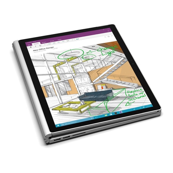 Laptop Microsoft Surface Book 13.5" (i7-6600U/8GB/256GB/ 930M) image 1