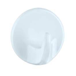Αυτοκόλλητα Κρεμαστράκια Wenko 4433013100 Φ3.5x2 cm Σετ 3 Τμχ - Λευκά