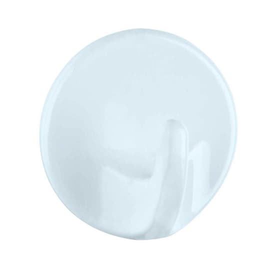Αυτοκόλλητα Κρεμαστράκια Wenko 4433013100 Φ3.5x2 cm Σετ 3 Τμχ - Λευκά image 0