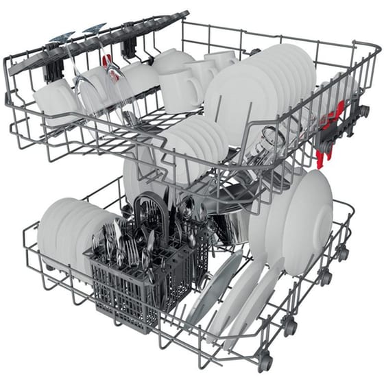 WHIRLPOOL WH2FFC14BN6X για 14 Σερβίτσια Inox Πλυντήριο Πιάτων image 5