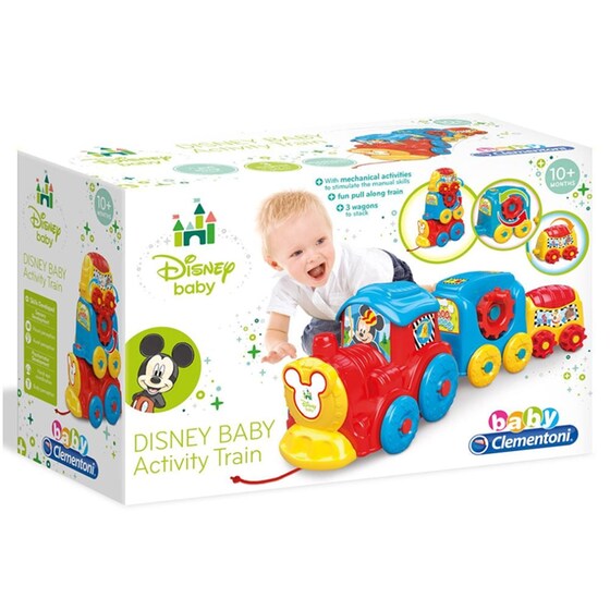 Τρενάκι Pull Along Mickey Disney Baby Clementoni image 3