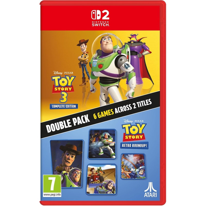 Toy Story: Retro Roundup! + Toy Story 3 Complete Edition Double Pack - Nintendo Switch 2