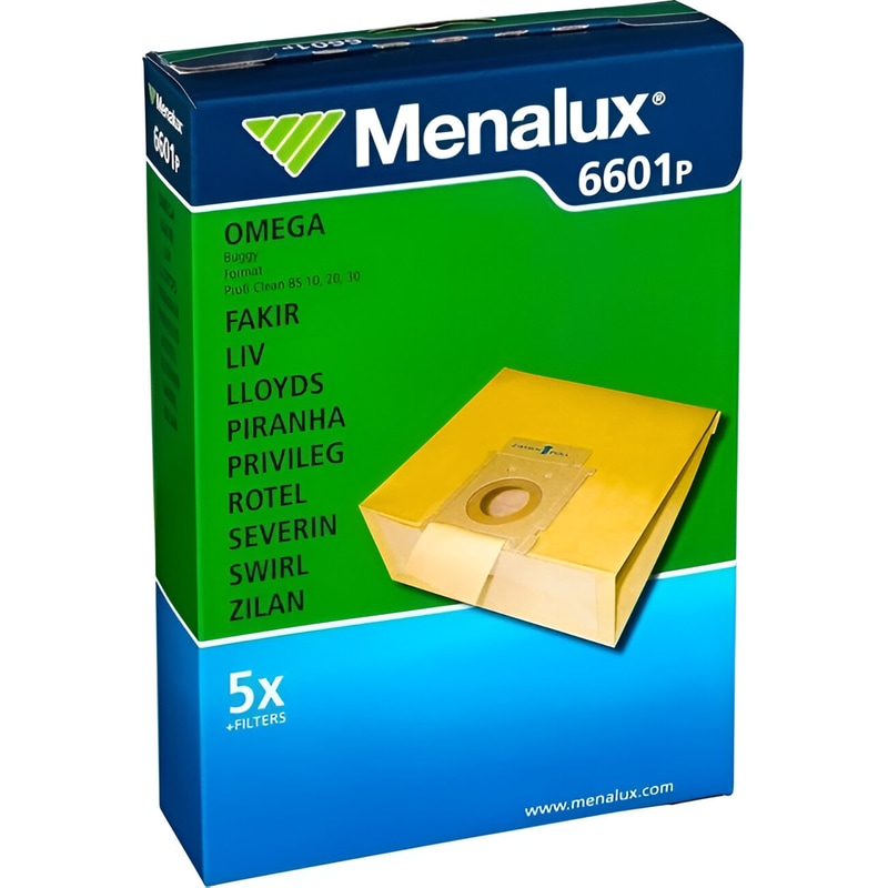 MENALUX MENALUX 6601P Σακούλες για Ηλεκτρική Σκούπα