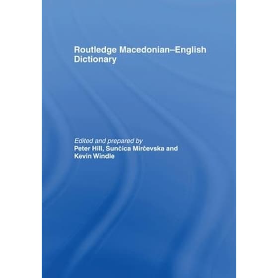 The Routledge Macedonian-English Dictionary image 0