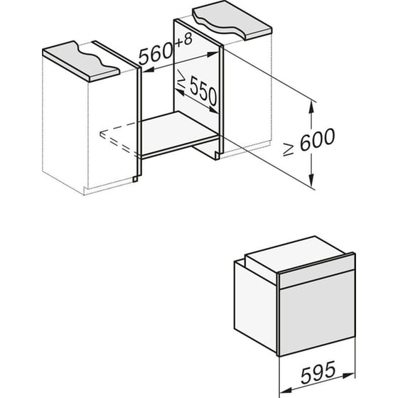 MIELE H 7464 BP 76 Lt CleanSteel  Εντοιχιζόμενος Φούρνος Άνω Πάγκου image 4
