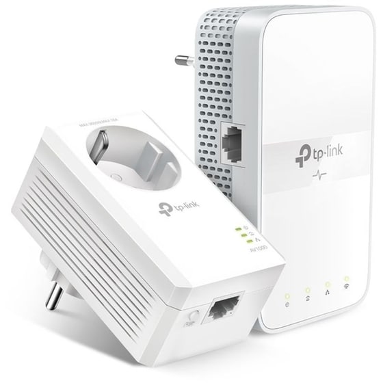 TP-Link TL-WPA7617 V1 Powerline Διπλό Kit Ασύρματη Σύνδεση έως 1000Mbps με 1 Θύρες Ethernet image 0