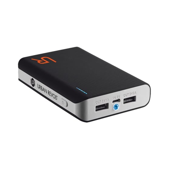 Powerbank USB Urban Revolt 8800 mAh 2Α Μαύρο (20070) image 0