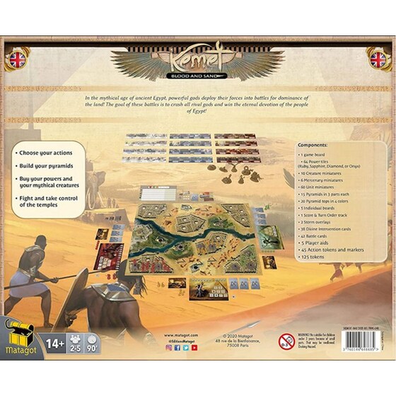 Επιτραπέζιο Παιχνίδι Matagot Kemet - Blood And Sand image 1