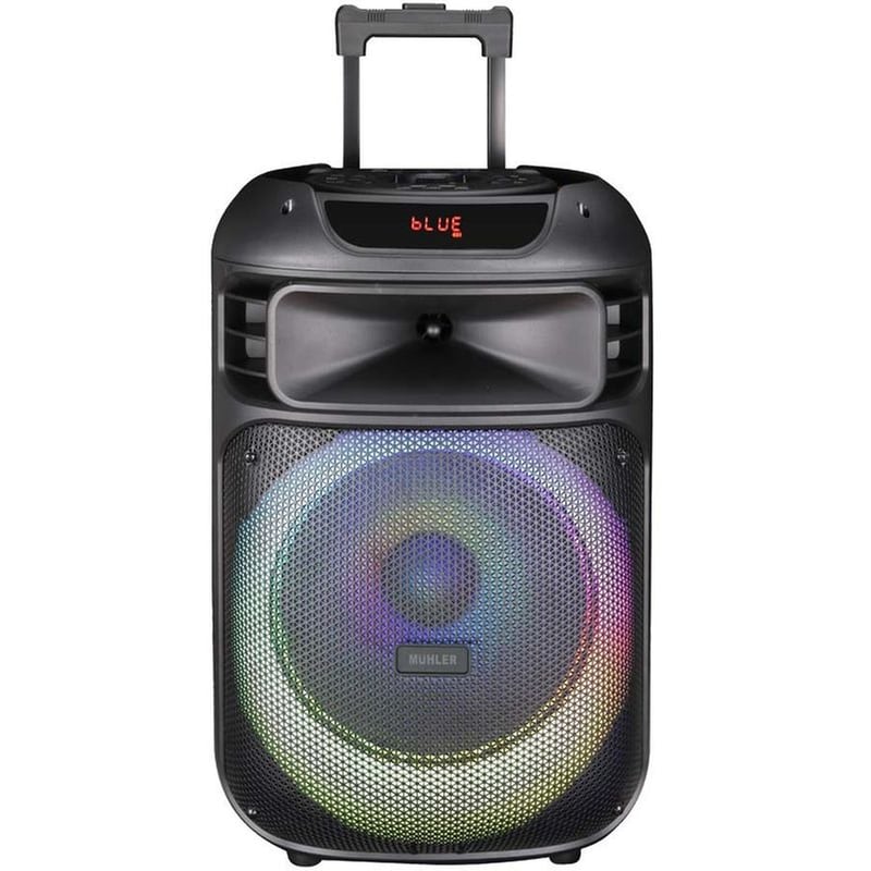 MUHLER Muhler Max333xr Ηχείο Με Λειτουργία Karaoke 40w +2 Μικρόφωνα