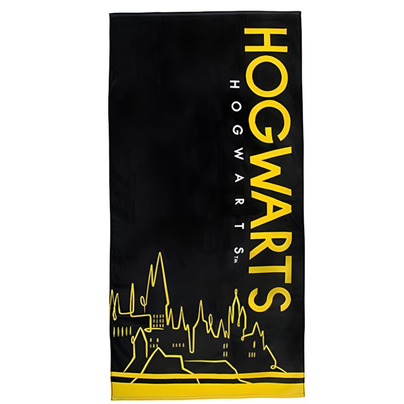 Πετσέτα Θαλάσσης Hogwarts - Harry Potter (140 X 70 Cm) φωτογραφία