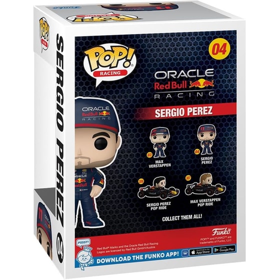 Funko Pop! Racing - Racing Red Bull - Sergio Perez #04 image 2