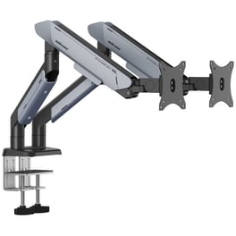 Anda Seat Βάση Γραφείου για 2 Οθόνες έως 42" με Βραχίονα - Μαύρο