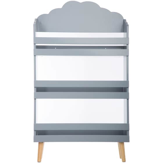 Παιδική Βιβλιοθήκη Atmosphera Cloud Grey 127154b MDF 58x18x100 cm - Γκρι image 1