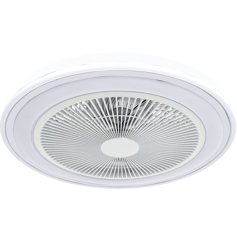 IQ CF-1606 25W 31cm Ανεμιστήρας Οροφής με Φως και Τηλεχειριστήριο Λευκό