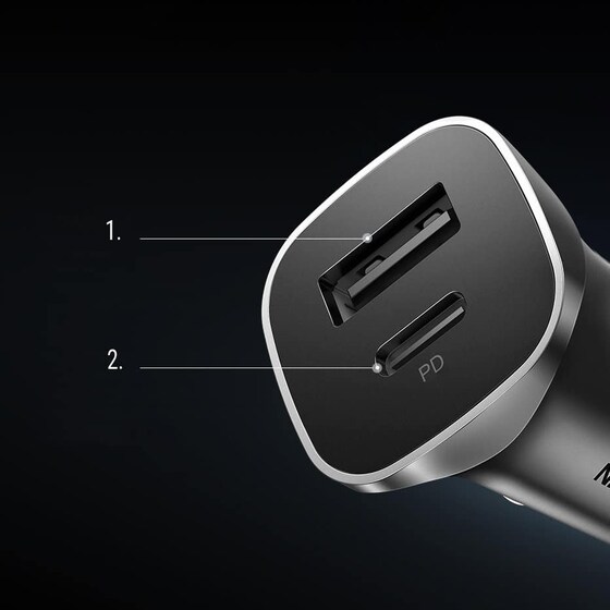 Αντάπτορας Φόρτισης UGREEN 18W PD+USB QC3.0 image 8