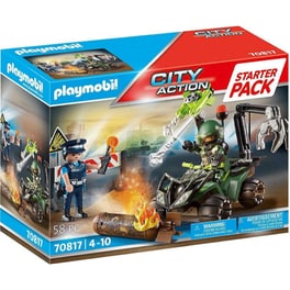 PLAYMOBIL® City Action Starter Pack Εξουδετέρωση Eκρηκτικού Mηχανισμού (70817)