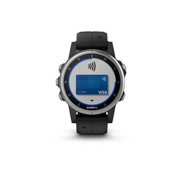Smartwatch Garmin Fenix 5S Plus 42mm Ασημί-Μαύρο image 3