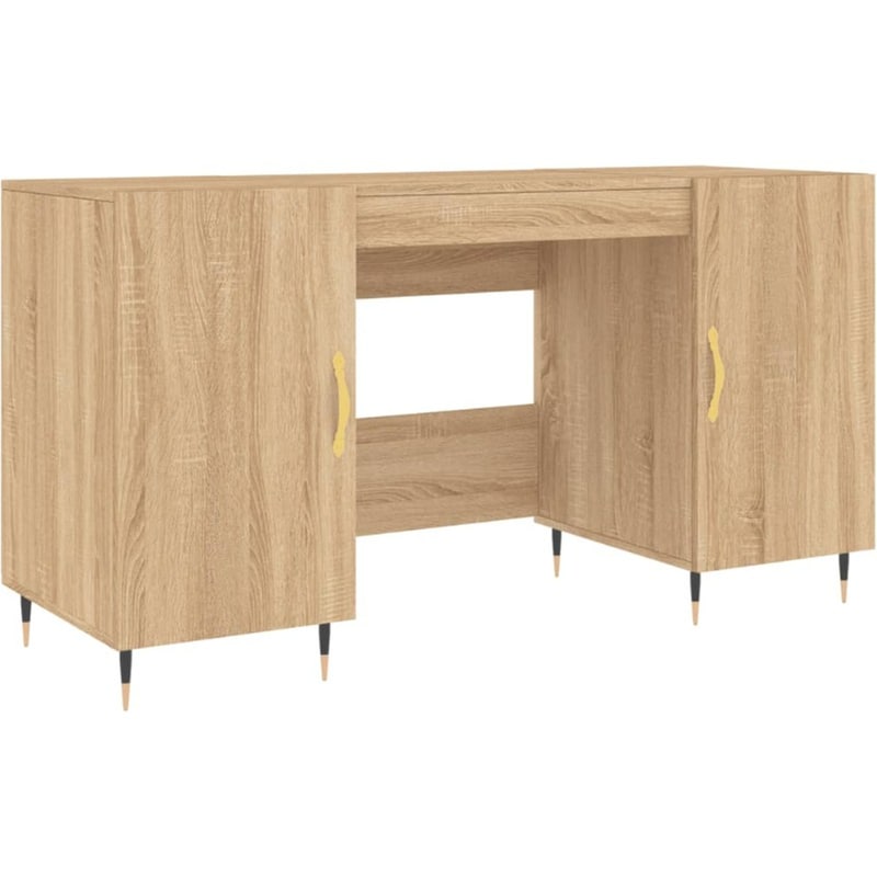 Γραφείο VidaXL από Επεξεργασμένο Ξύλο 140x50x75 cm - Sonoma Δρυς