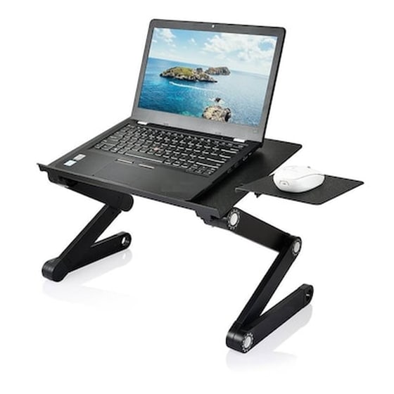 Πτυσσόμενο Τραπεζάκι Laptop Smart Foldable T8 Oem - Oem image 2