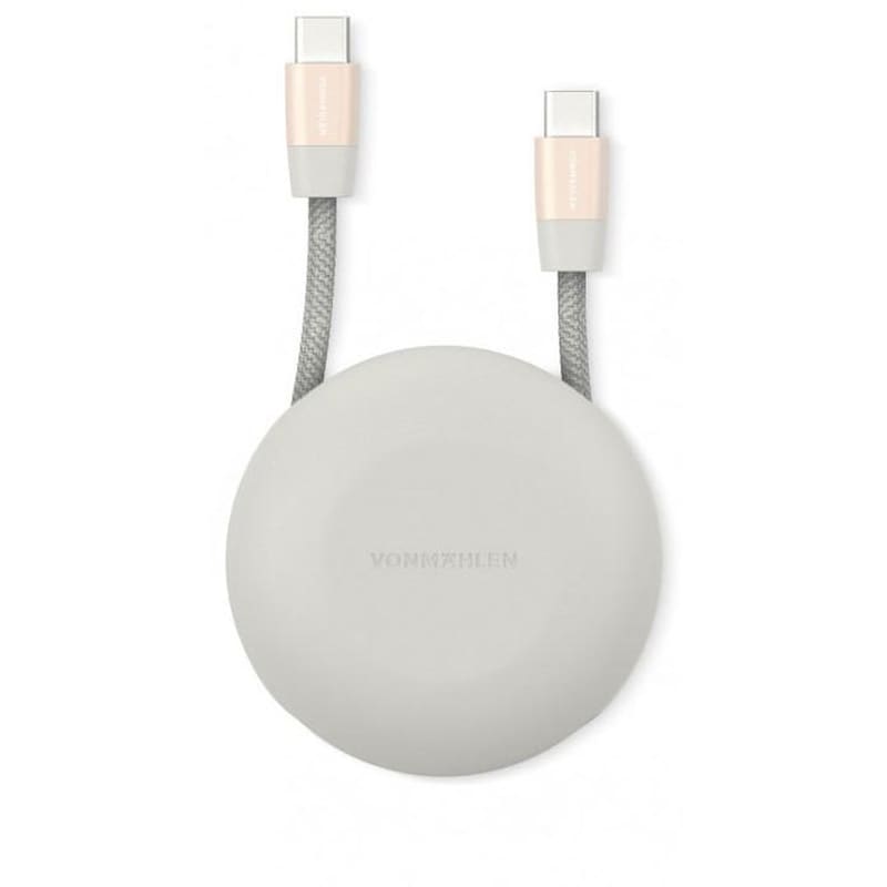 VONMÄHLEN Καλώδιο δεδομένων Vonmählen The Luxury Cable Usb-c to Usb-c 1m - Rose Gold