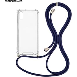 Θήκη Apple iPhone XR - Sonique με Κορδόνι Armor Clear - Μπλε