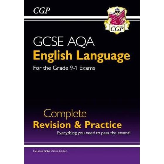 New GCSE English Language AQA Complete Revision & Practice - includes Online Edition and Videos image 0