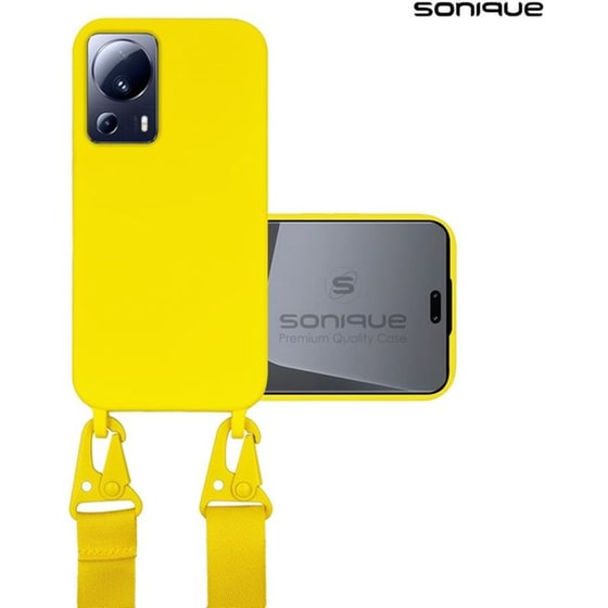 Θήκη  Xiaomi Xiaomi 13 Lite - Sonique Carryhang Με Strap - Κίτρινο image 0