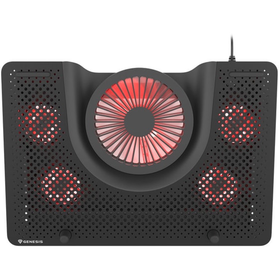 Βάση Laptop Cooler Genesis Oxid 550 17.3'' - Μαύρο image 0