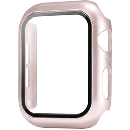 Θήκη Sonique PC + Tempered Glass για Apple Watch 38mm - Rose Gold